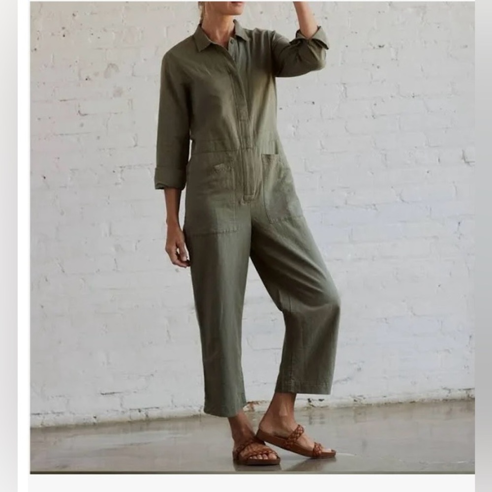 NWT Pact Harbour Zip Jumpsuit